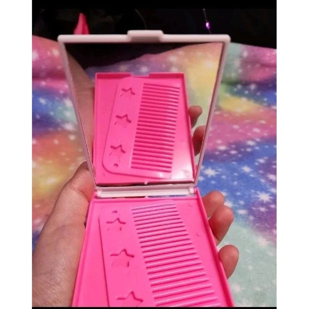 Boda Pom Pom Purin Compact Mirror & Comb Sanrio Hello Kitty Kawaii Beauty Travel